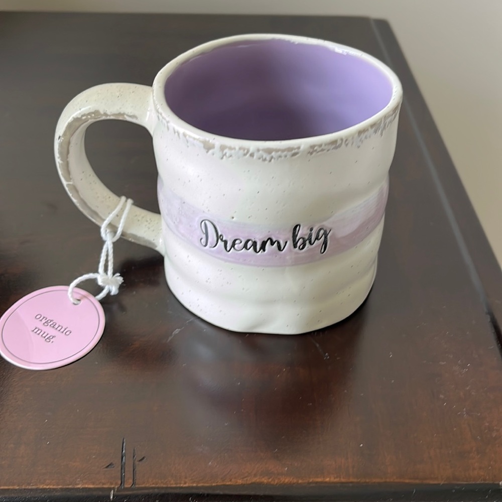 NWT Dream Big Organic Mug